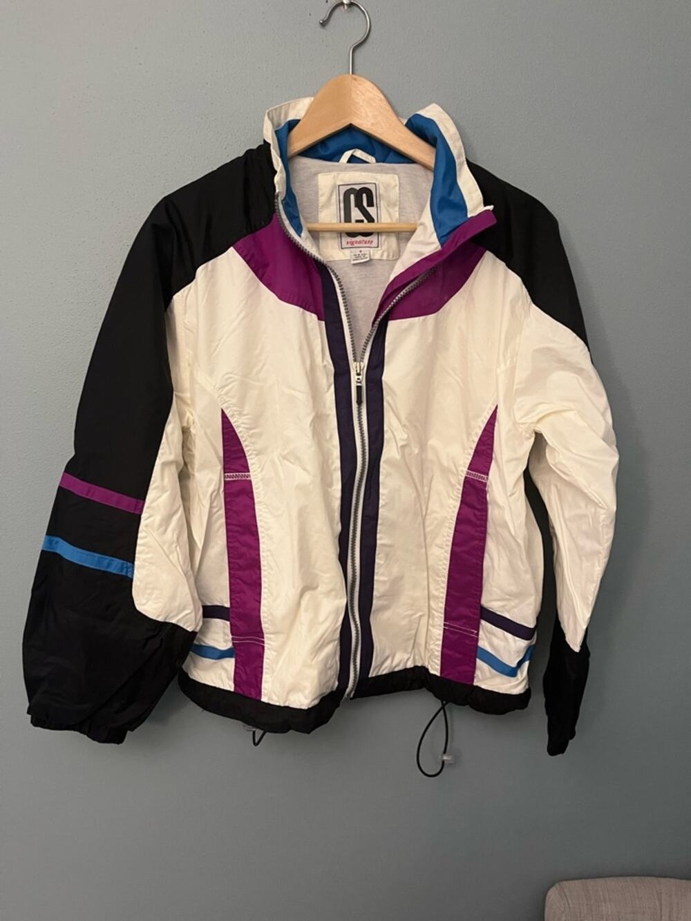 Vintage CS Signature Colorblock Windbreaker Jacket